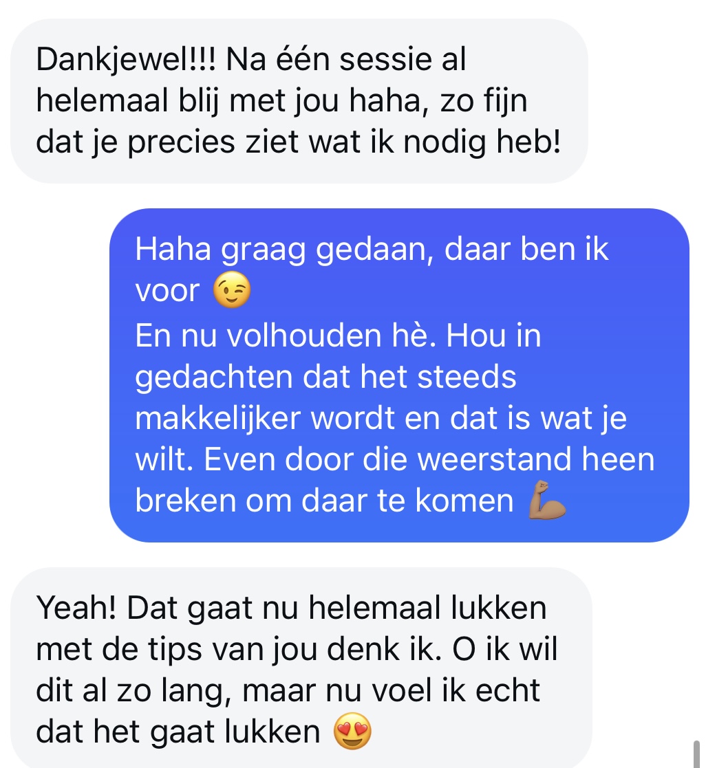 reactie bianca coaching